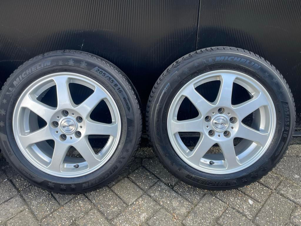 5x108 winterset michelin, Auto-onderdelen, Banden en Velgen, Ophalen, Gebruikt, 16 inch, Banden en Velgen