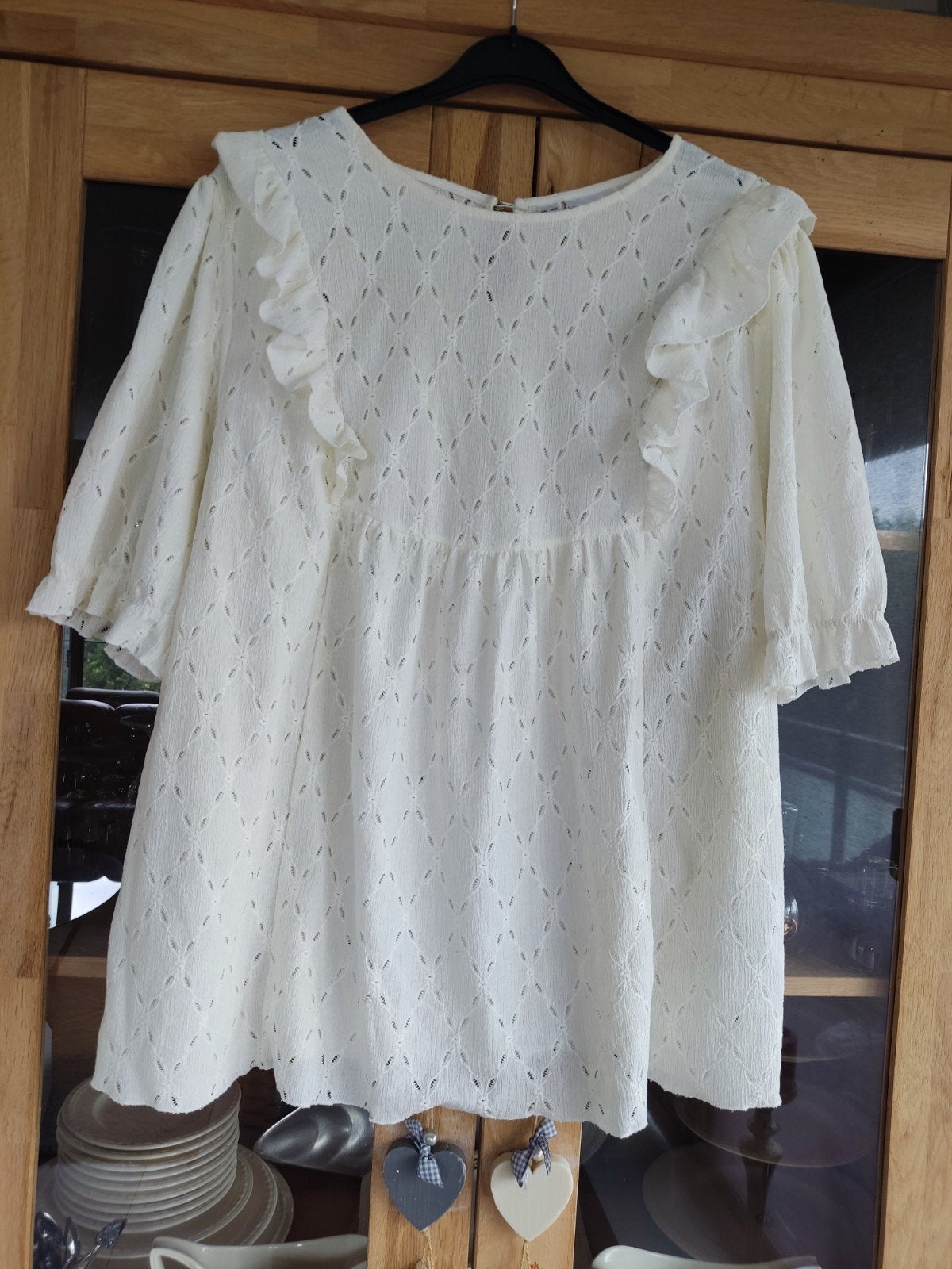 BODYFLIRT TOP, maat 44/46, wolwit, nieuwstaat., Kleding | Dames, Overige kleuren, Verzenden, Maat 42/44 (L), Zo goed als nieuw