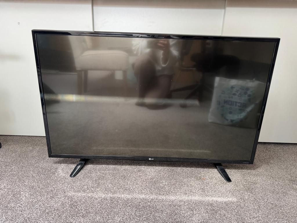 LG 43UF640V Smart TV 4K, Ophalen, 50 Hz, Zo goed als nieuw, 100 cm of meer