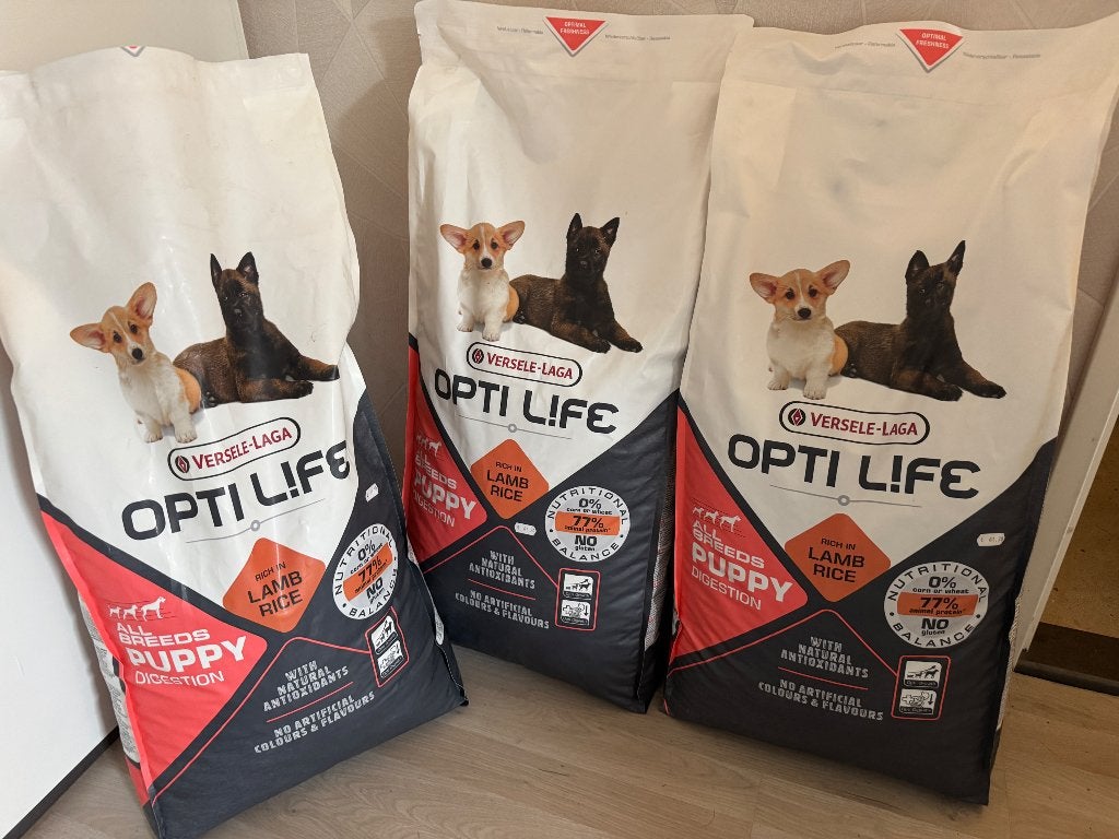 Opti Life puppy brokken lamb&Rice, Ophalen, Hond