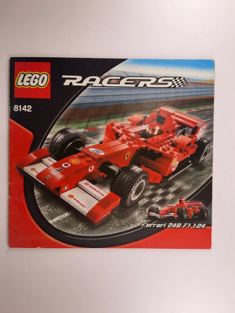 LEGO Racers 8142 (Instructions) for Set 8142 Ferrari 248 F1, Gebruikt, Lego, Overige typen, Ophalen of Verzenden