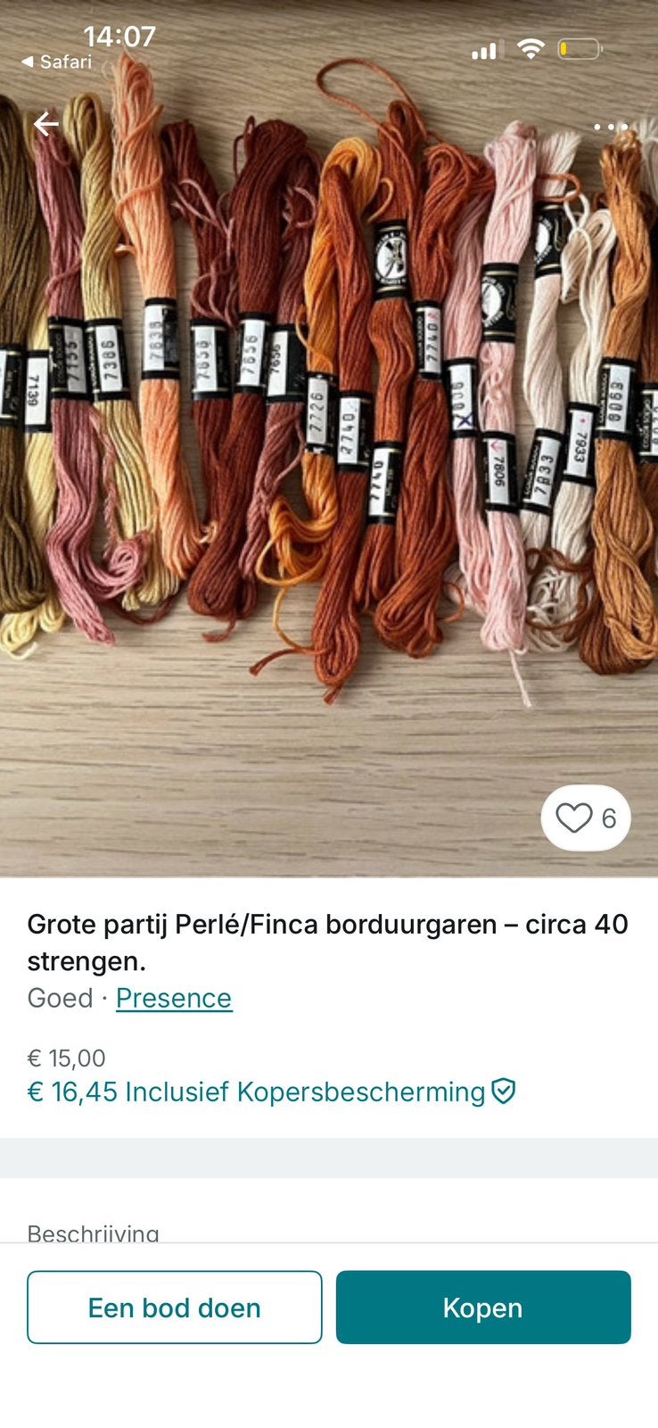 GEZOCHT DMC SATIN GAREN, Hobby en Vrije tijd, Borduren en Borduurmachines, Ophalen of Verzenden, Zo goed als nieuw, Borduurgaren of Zijde