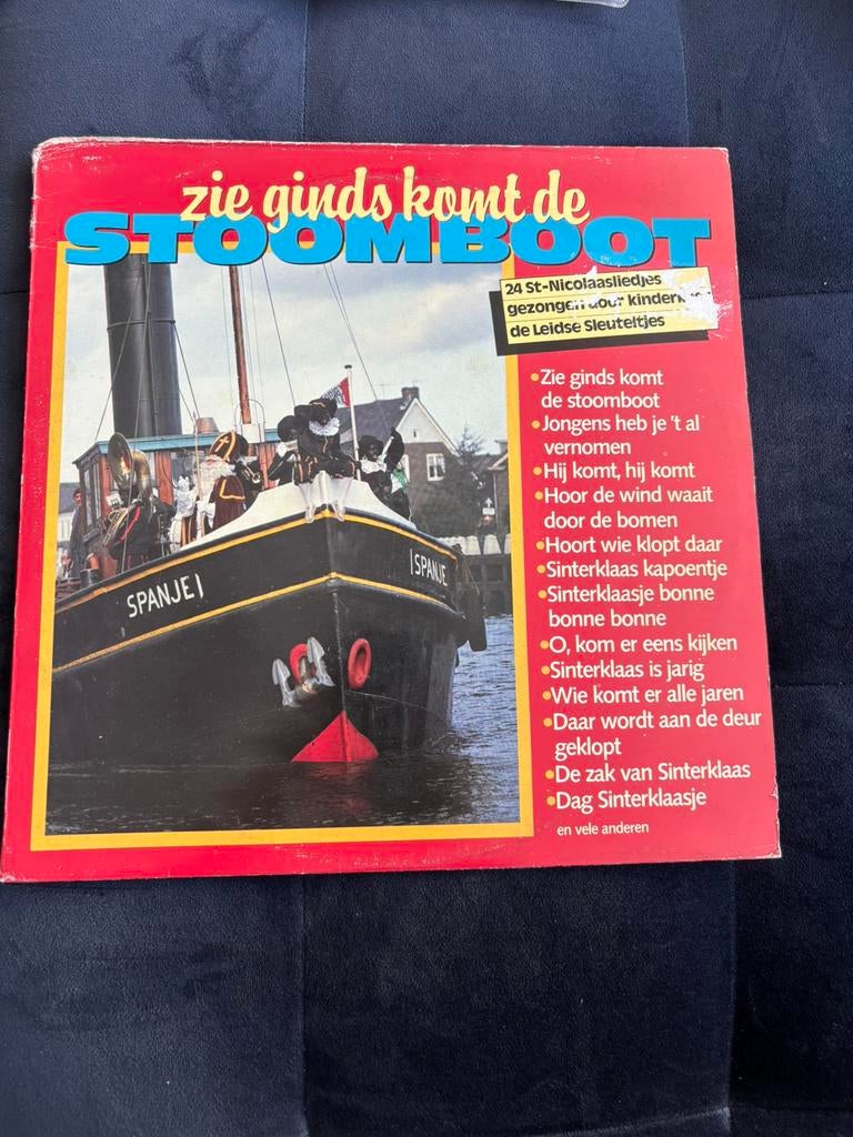 Lp, Zie ginds komt de stoomboot, Ophalen of Verzenden, Gebruikt, Overige formaten