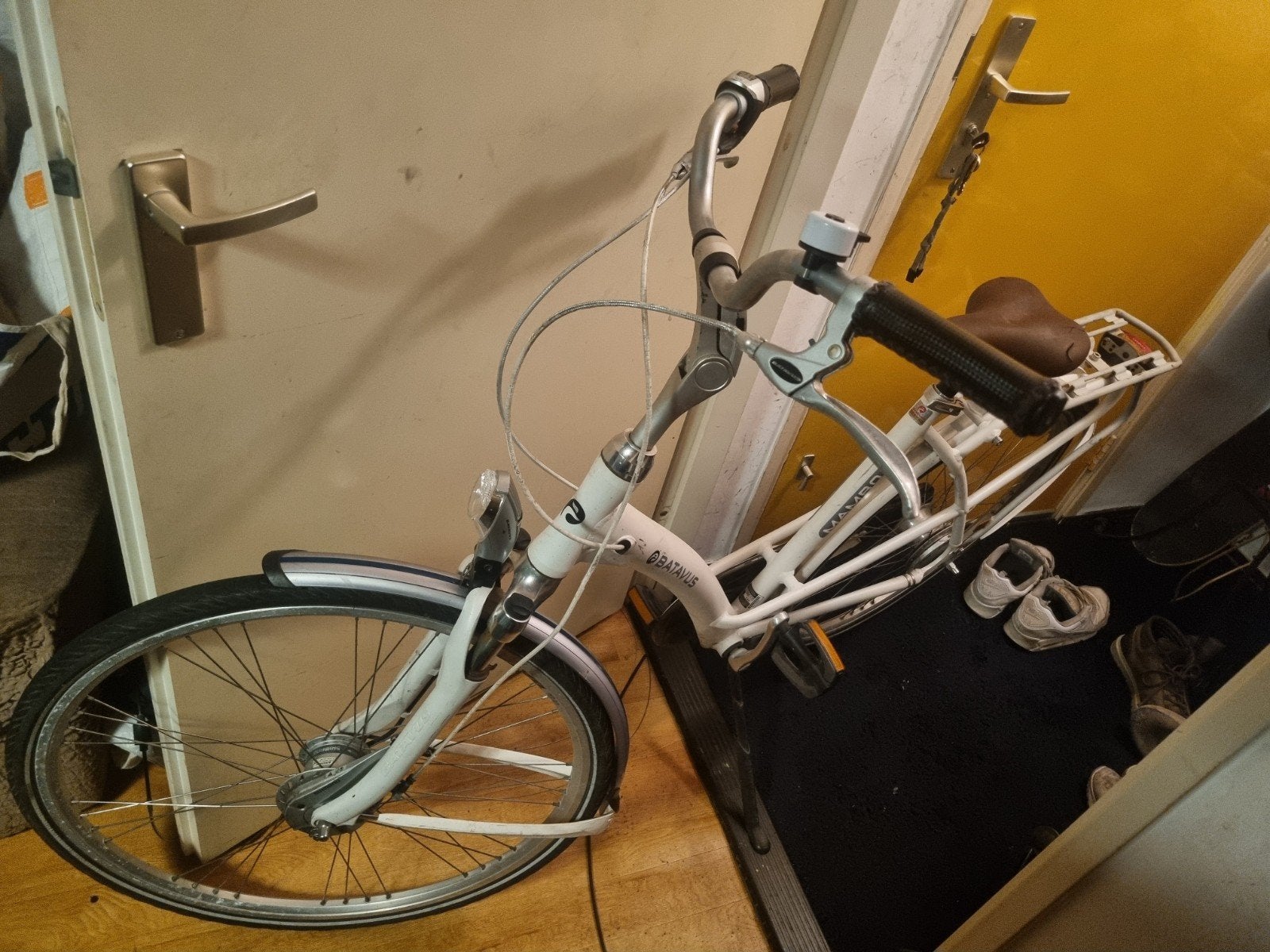 28 inch Batavus Mambo 7 laag instap damesfiets, Ophalen, Gebruikt, Batavus, Versnellingen