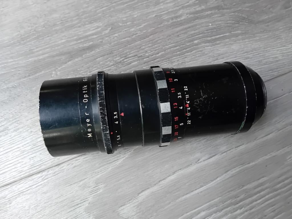 Meyer-Optik Görlitz Primotar 3.5/135 lens M42, Audio, Tv en Foto, Fotografie | Lenzen en Objectieven, Ophalen of Verzenden, Gebruikt