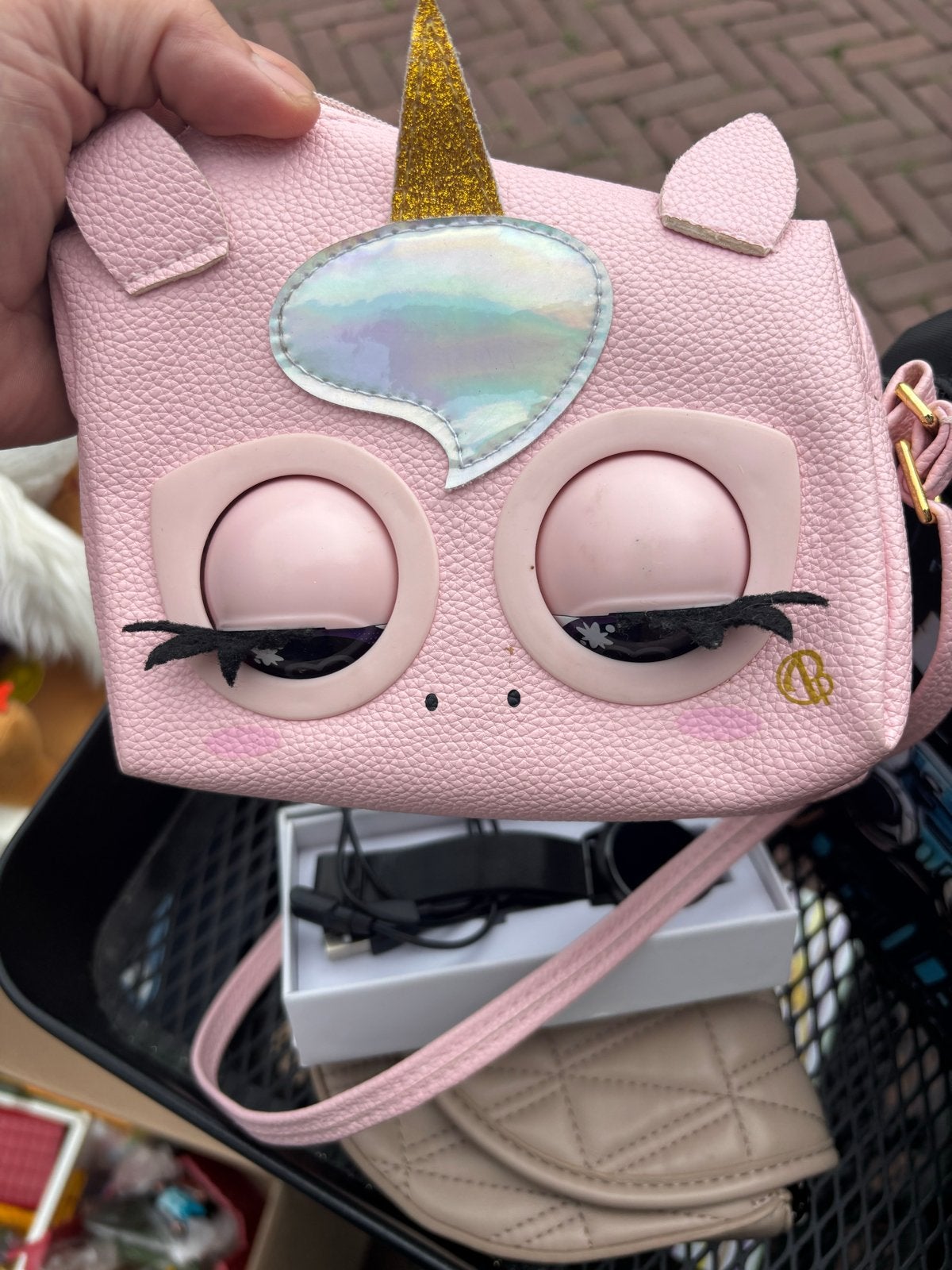 Purse Pets Interactieve Eenhoorn Tas, Ophalen of Verzenden, Gebruikt, Meisje