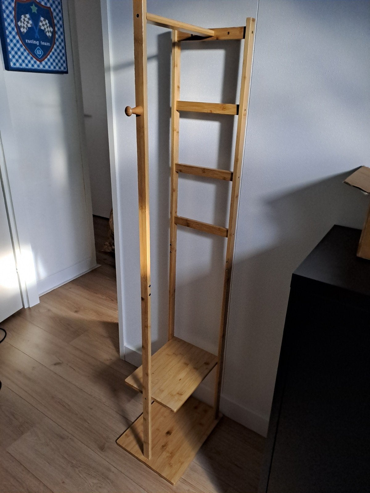 bamboe kledingrek, Ophalen, Zo goed als nieuw