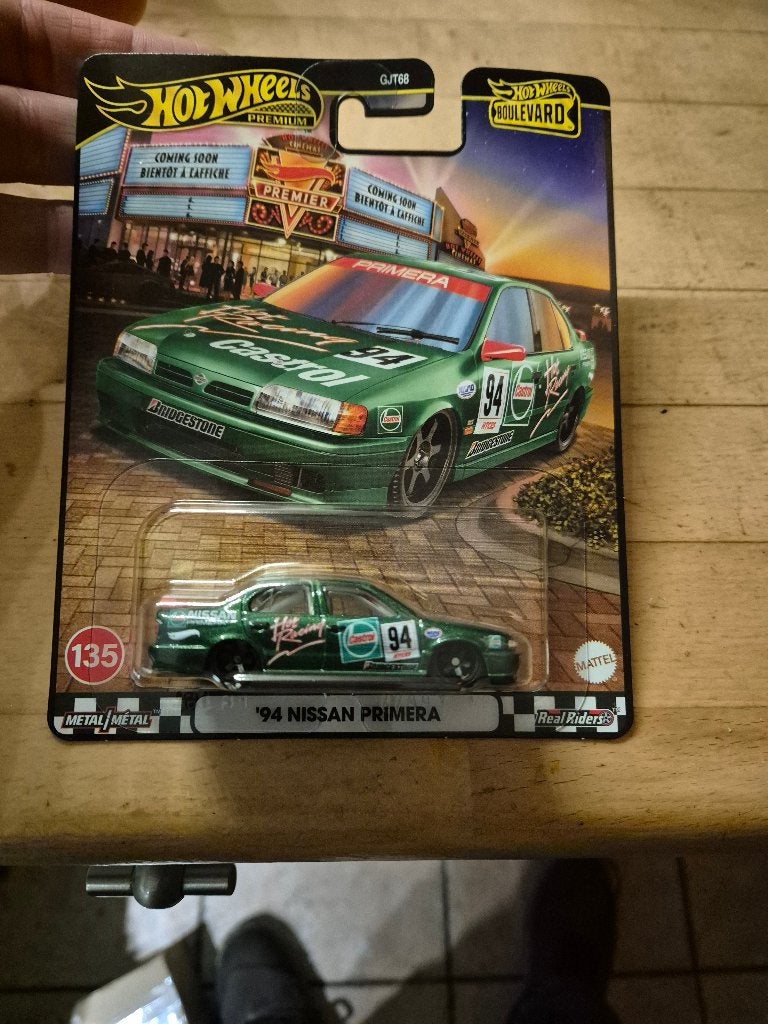 hot wheels '94 nissan primera premium boulevard, Hobby en Vrije tijd, Ophalen of Verzenden, Nieuw, Auto