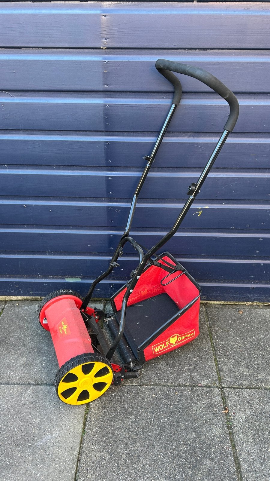 WOLF Garten TT 300 S Handmatige grasmaaier, Tuin en Terras, Ophalen, Gebruikt, Handgrasmaaier, Opvangzak