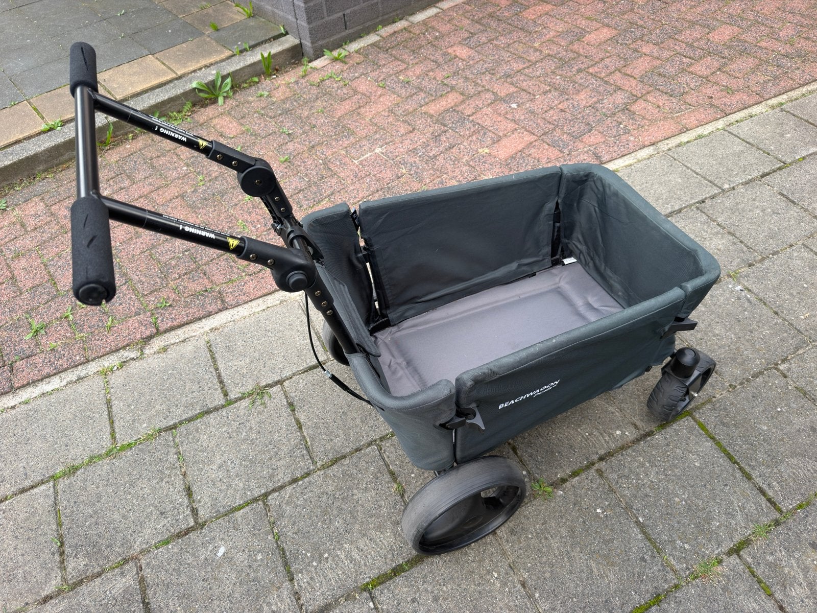 Beachwagon Push - Super handig en zo goed als nieuw, Ophalen of Verzenden, Opvouwbaar, Zo goed als nieuw