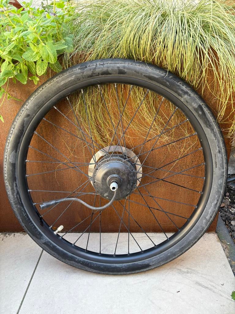 Voorwiel VanMoof X3, Fietsen en Brommers, Fietsonderdelen, Gebruikt, Ophalen of Verzenden, Aluminium, Elektrische fiets
