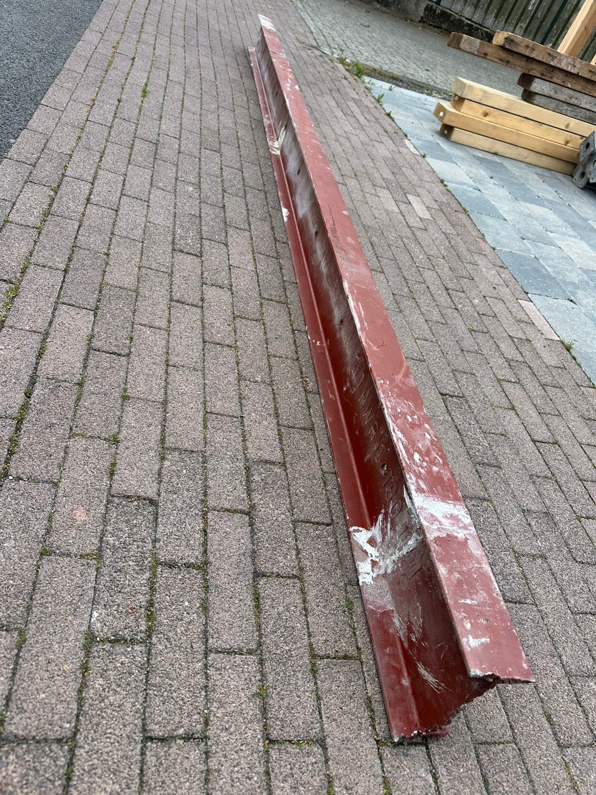Stalen IPE balk 180 3600mm lang, Doe-het-zelf en Verbouw, Ophalen, Gebruikt