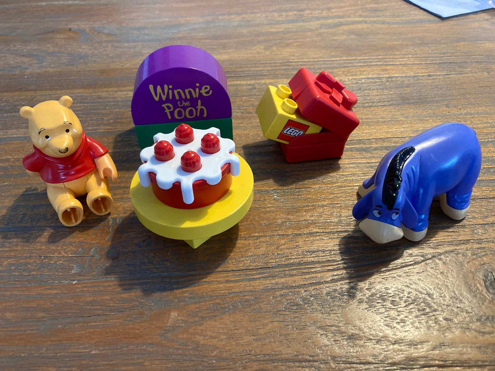 Lego Duplo 2982 Winnie de Pooh verjaardag, Ophalen of Verzenden, Zo goed als nieuw, Losse stenen, Disney