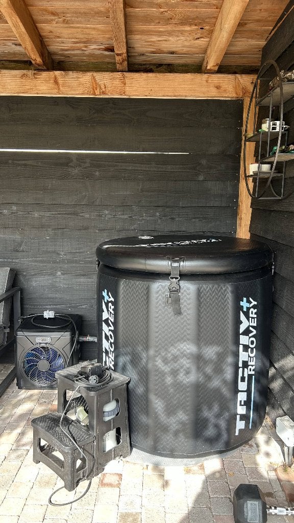 Compleet ijsbad Tactiv Recovery + professionele koeler