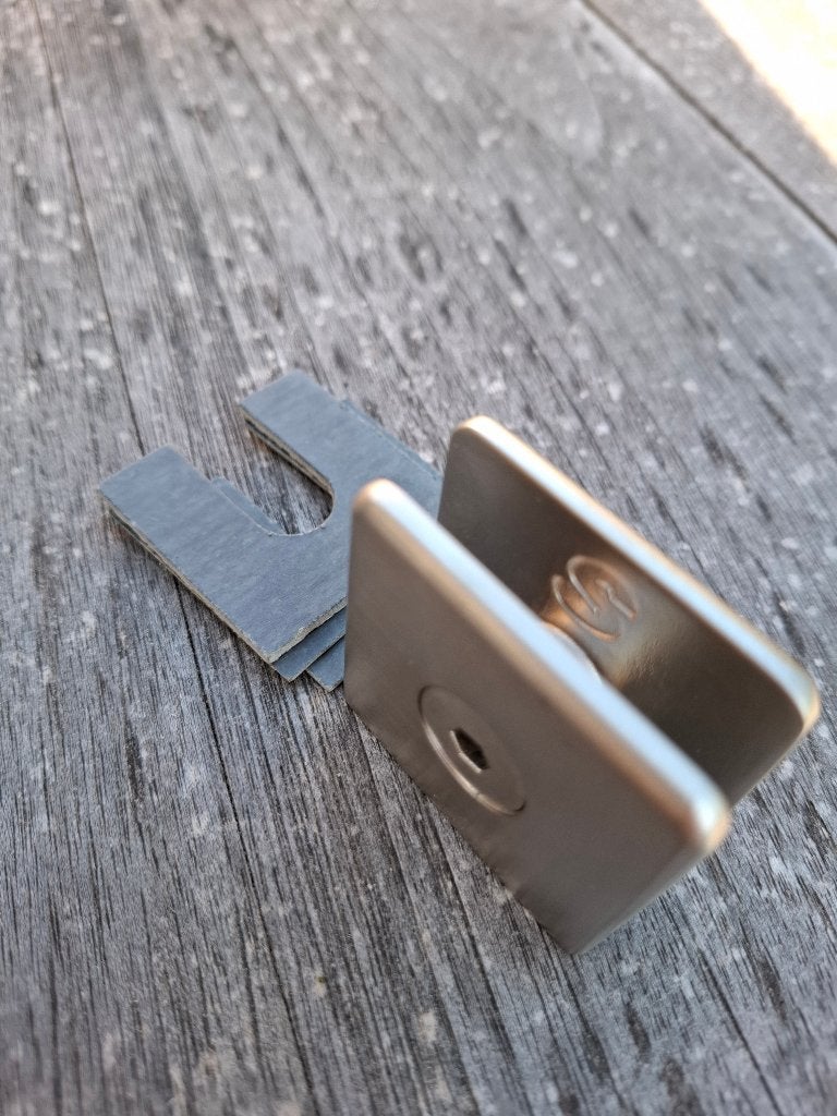 Assa Abloy glasklem douchewand 90º glaswand, Ophalen of Verzenden, Nieuw, Chroom, Overige typen