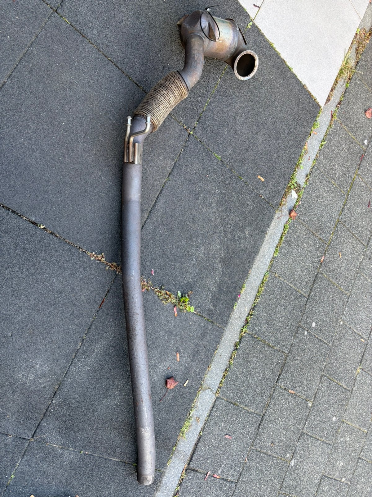 Originele downpipe audi S3 2018, Auto-onderdelen, Ophalen of Verzenden, Audi