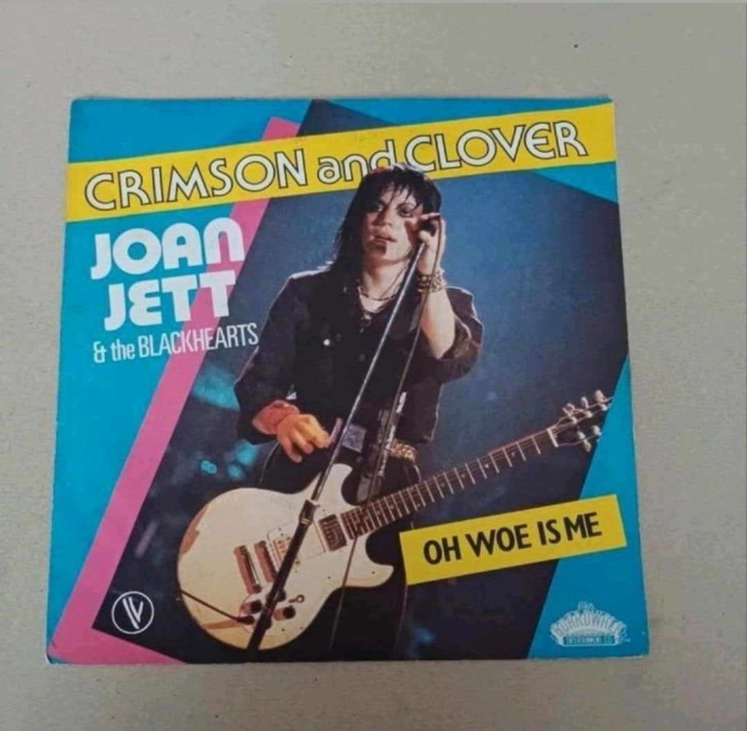 Joan Jett And The Blackhearts  - Crimson And Clover, Gebruikt, 7 inch, Ophalen of Verzenden, Pop