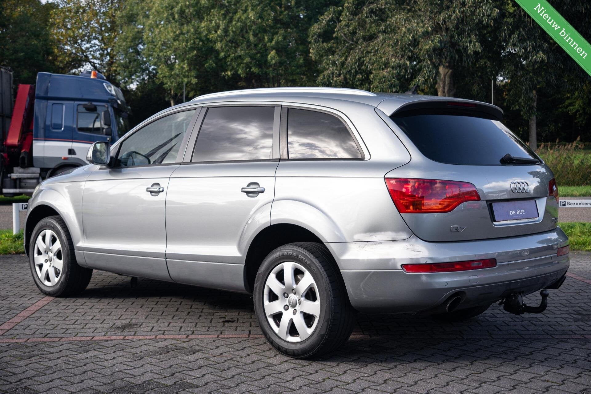 Audi Q7 3.0 V6 TDI Grijskenteken|Automaat|Quattro|Trekhaak|3, Auto's, Gebruikt, Zwart, Bedrijf, Diesel