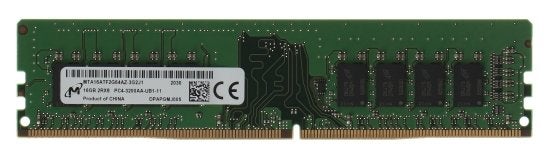 MTA16ATF2G64AZ-3G2 Micron 16GB DDR4 2Rx8 PC4-25600 3200Mhz 1, Niet ingevuld, Niet ingevuld, Niet ingevuld, 16 GB