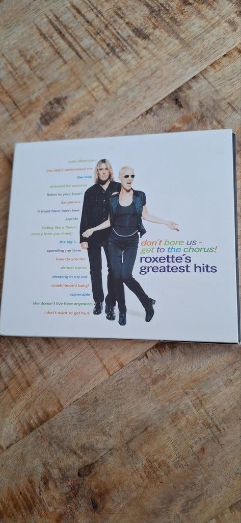 Roxette - Don't Bore Us, Get to the Chorus! Greatest Hits CD, Ophalen of Verzenden, Zo goed als nieuw