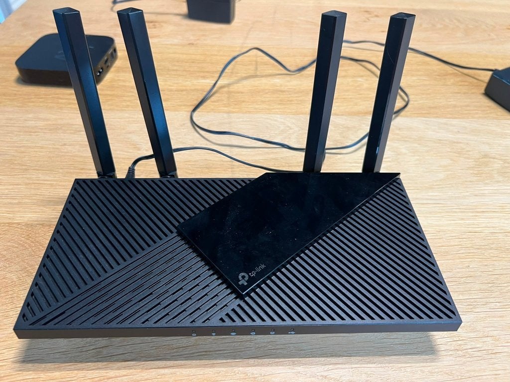 TP-Link Archer AX55 (v1.0), een AX3000 Gigabit Wi-Fi 6, Computers en Software, Routers en Modems, Ophalen of Verzenden, Gebruikt