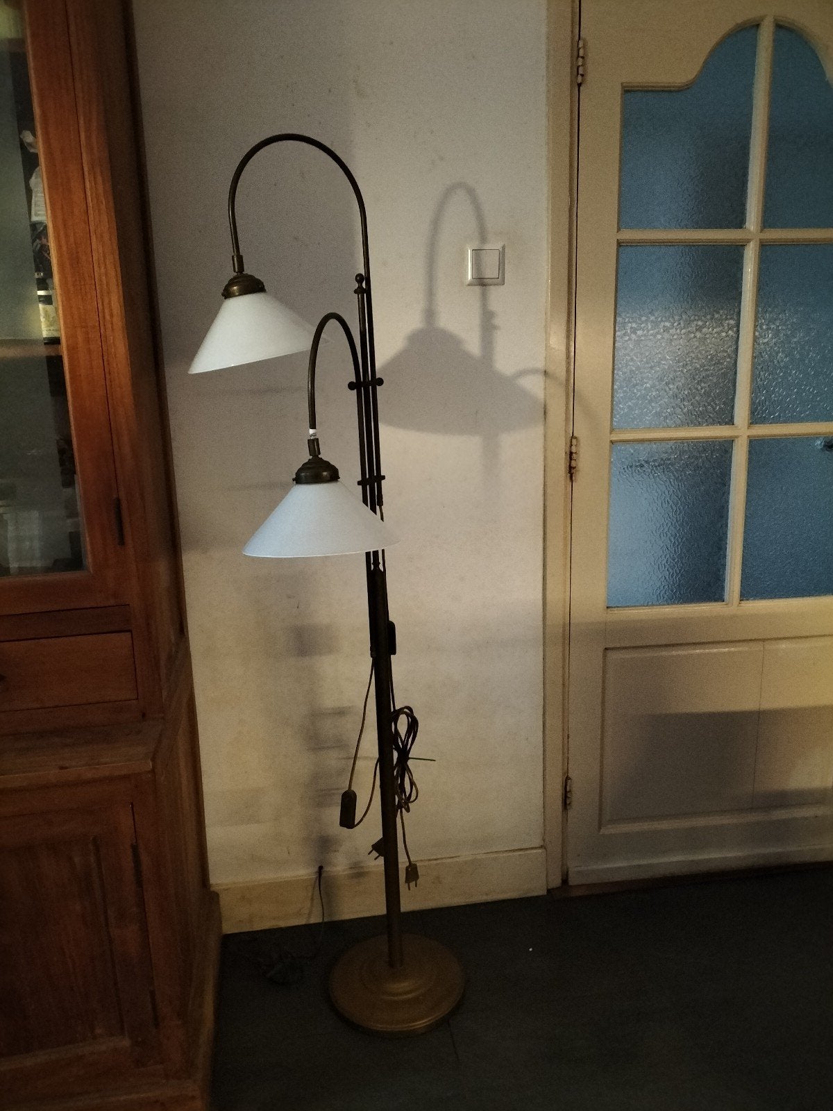 Antieke hanglampen op standaard, Ophalen, Gebruikt, Minder dan 100 cm