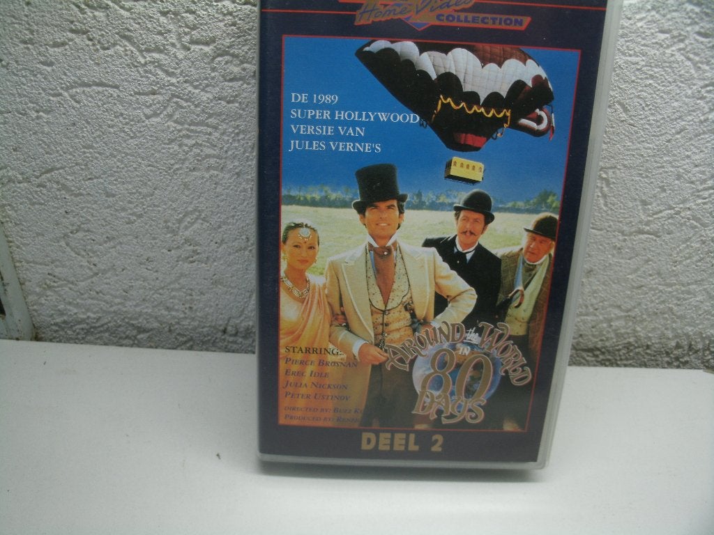 vhs 93b around world 80 days deel 2, Alle leeftijden, Ophalen of Verzenden, Gebruikt, Komedie