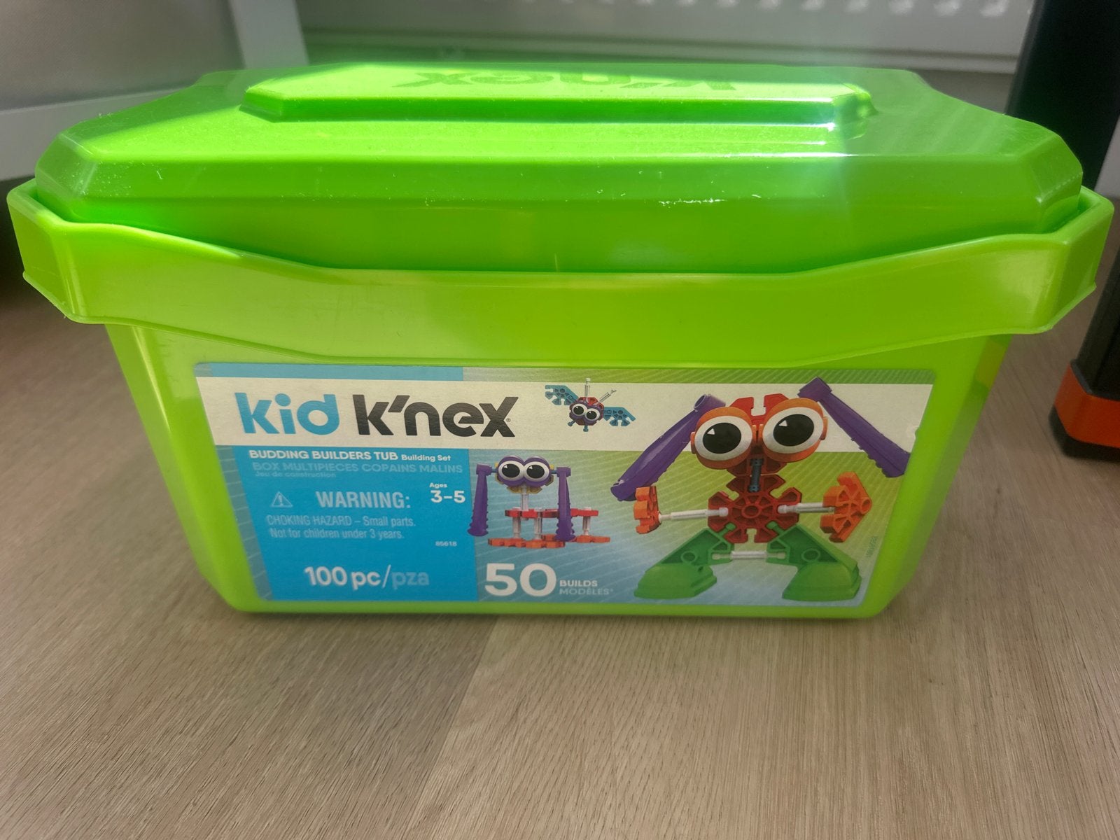 Kid K'nex Budding Builders Tub - 100-delige bouwset, Ophalen, Gebruikt, K'nex