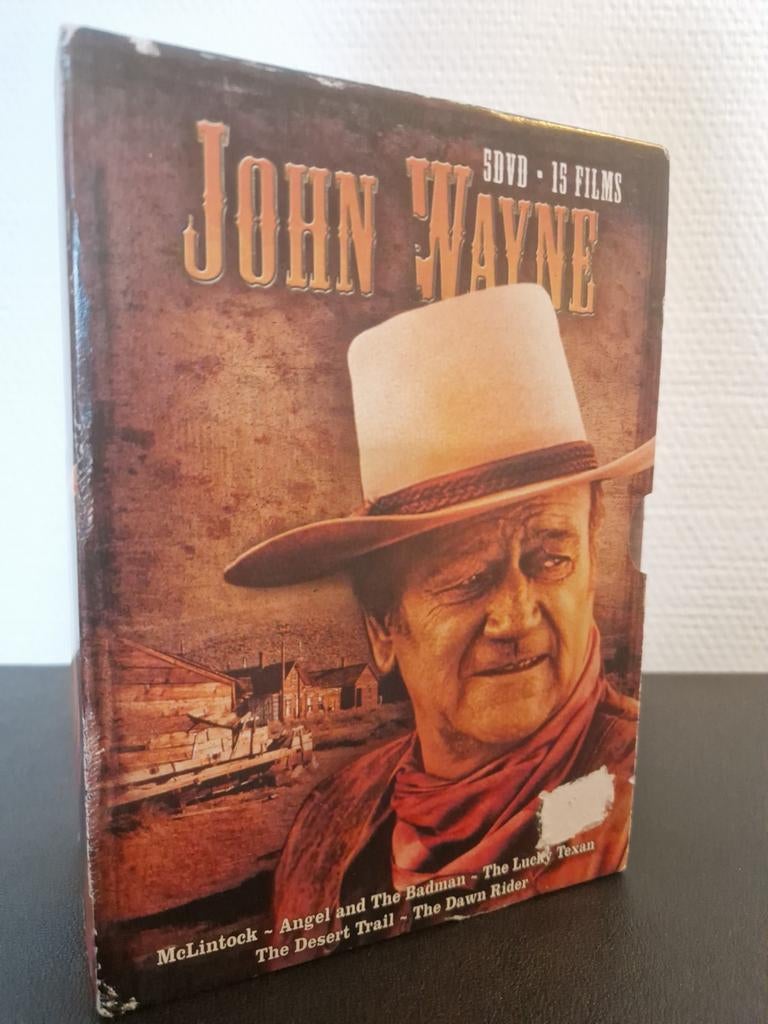 John Wayne 5 DVD box met 15 films, Ophalen of Verzenden