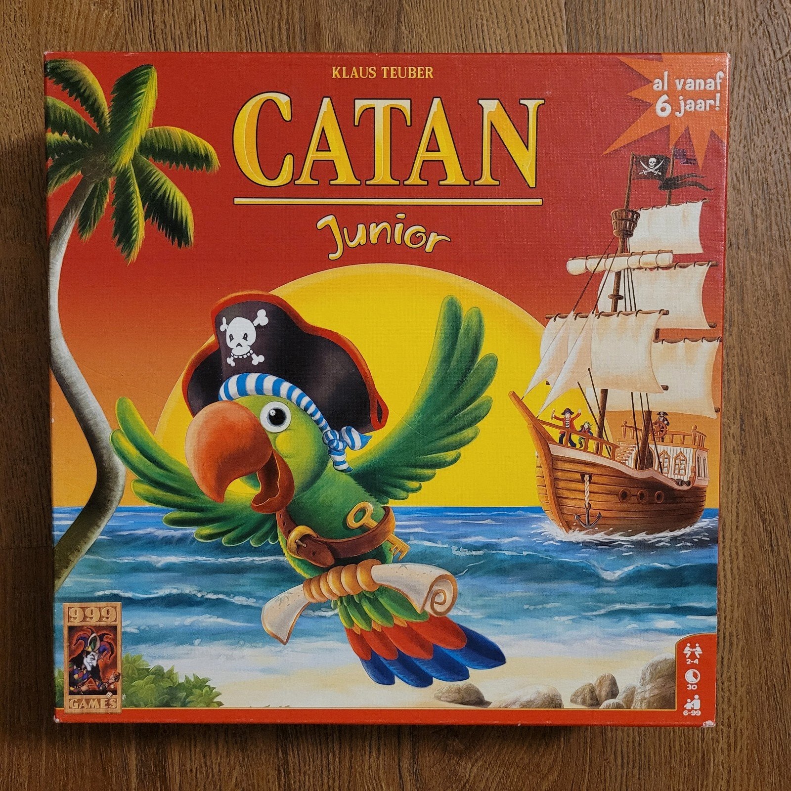999 Games Klaus Teuber Catan Junior, Ophalen of Verzenden, Gebruikt, 999 Games