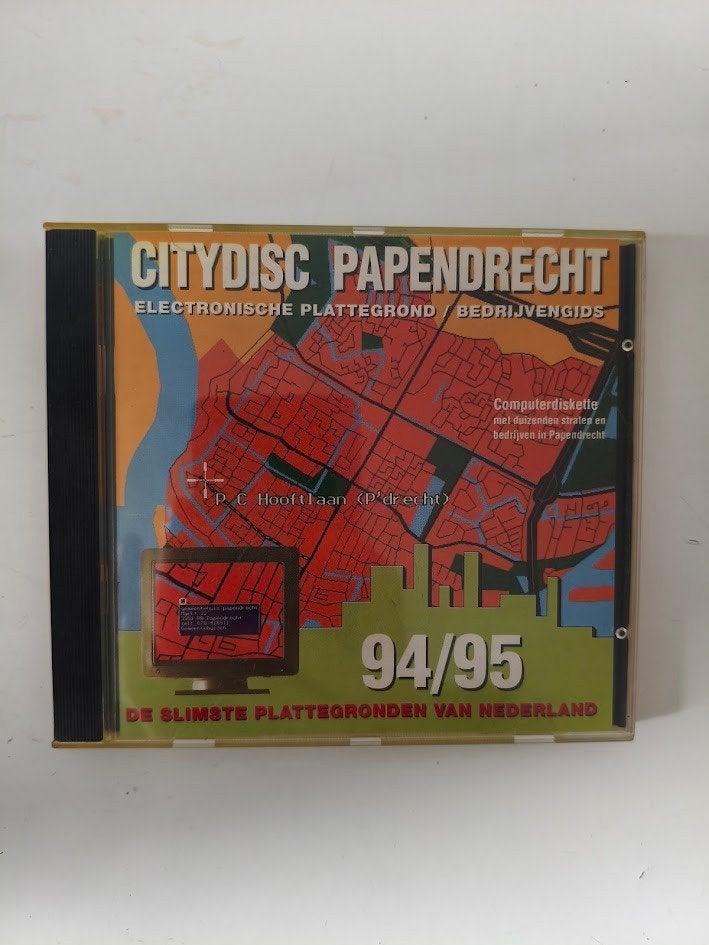 City disc Papendrecht editie 94/95 floppydisk, Verzenden