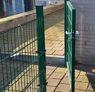 Dubbele poort B-keus Formaat: 3000x2000 (BxH), Ophalen, Nieuw, IJzer, Dubbelstaafmat hekwerk
