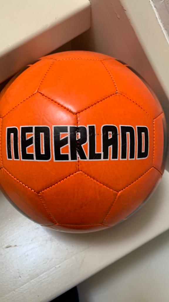 Nederlands elftal bal, Sport en Fitness, Maat XS of kleiner, Verzenden, Zo goed als nieuw, Bal