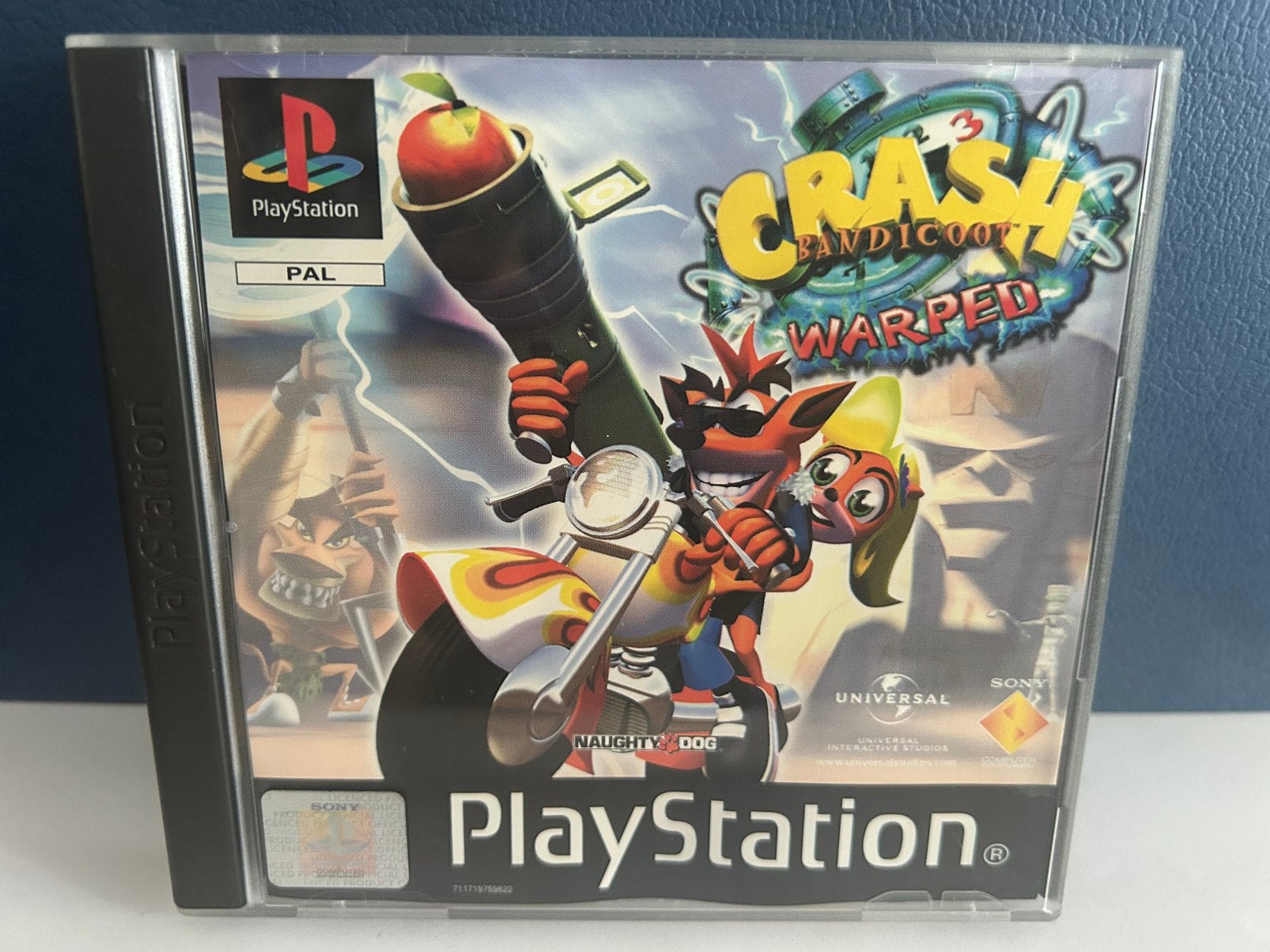 Crash Bandicoot 3 Warped / Playstation 1 / PS1 / ps1, Spelcomputers en Games, Avontuur en Actie, 1 speler, Ophalen of Verzenden