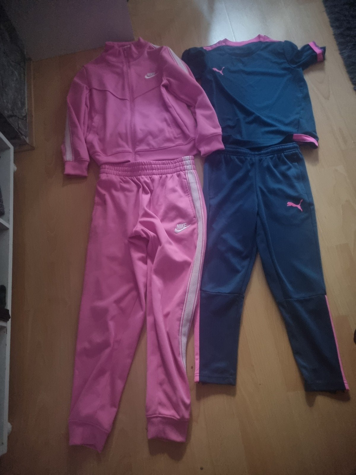 Sportkleding setjes Nike en Puma maat 122/128, Ophalen of Verzenden