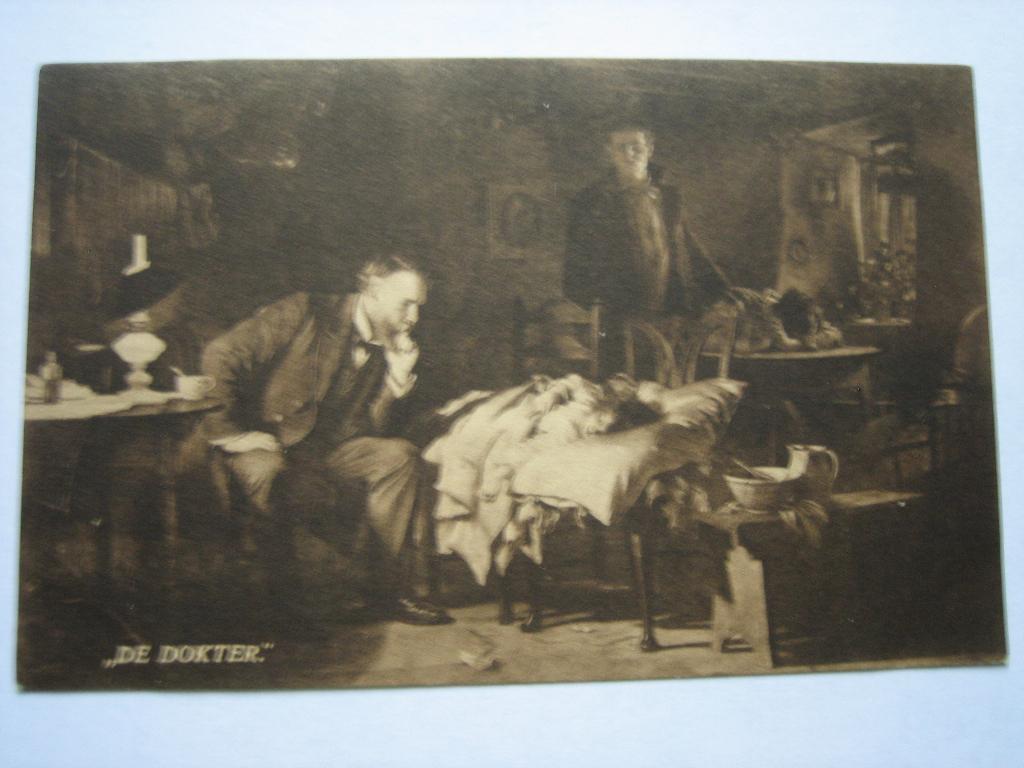 ''DE DOKTER", Verzenden, Voor 1920, Ongelopen, Ambachten of Beroep