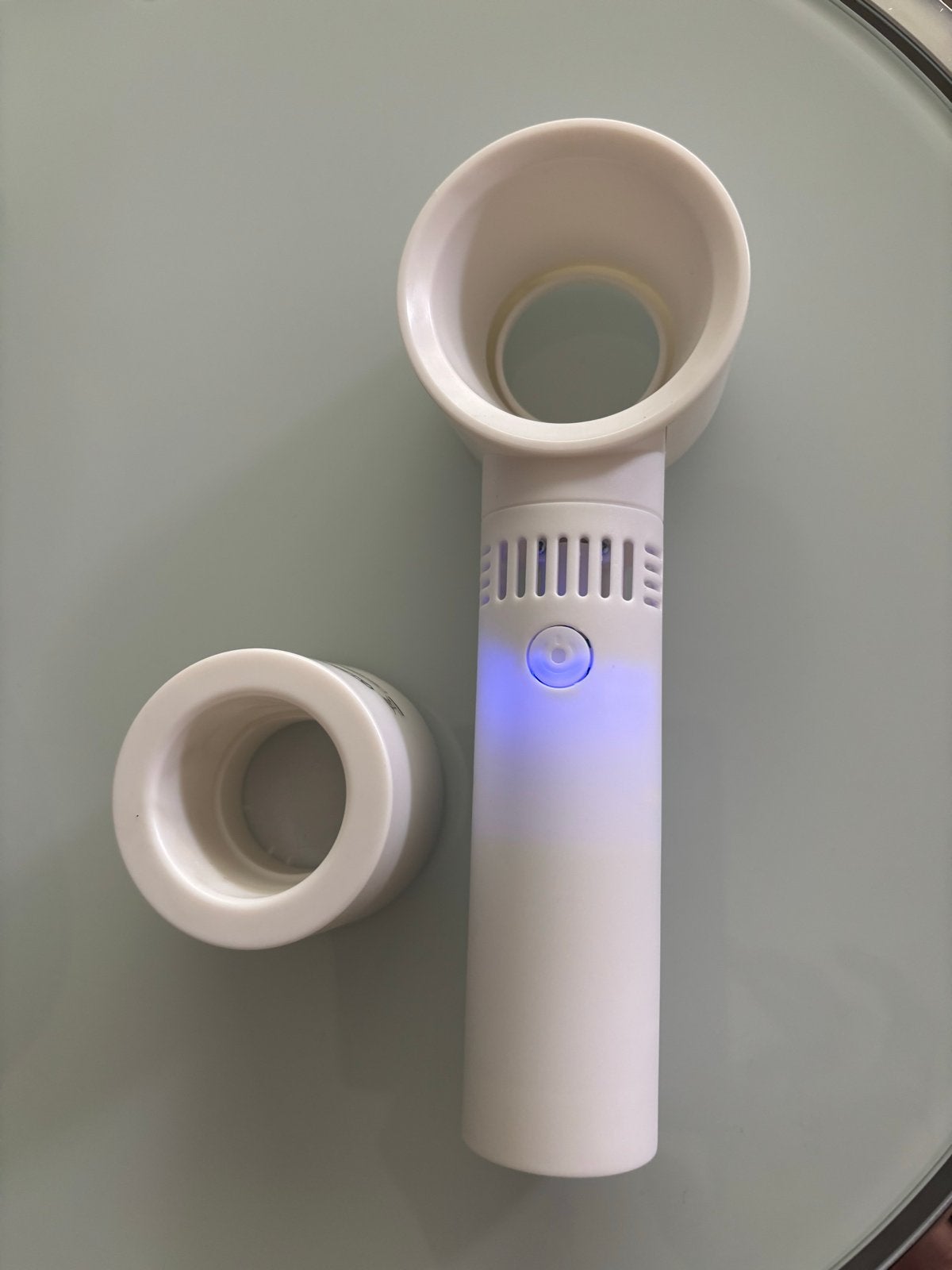 Handventilator 3 snelheden met standaard en USB-kabel, Ophalen of Verzenden, Nieuw, Tafelventilator