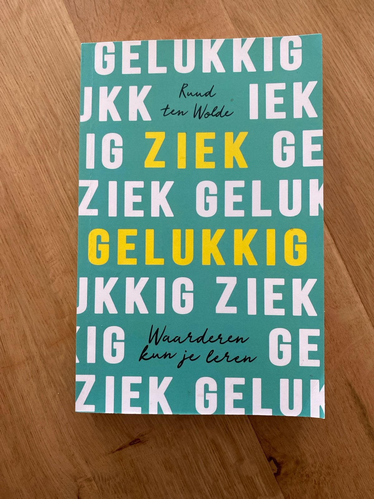 Ziek, en toch gelukkig - Ruud ten Wolde, Boeken, Ophalen of Verzenden, Zo goed als nieuw, Overige