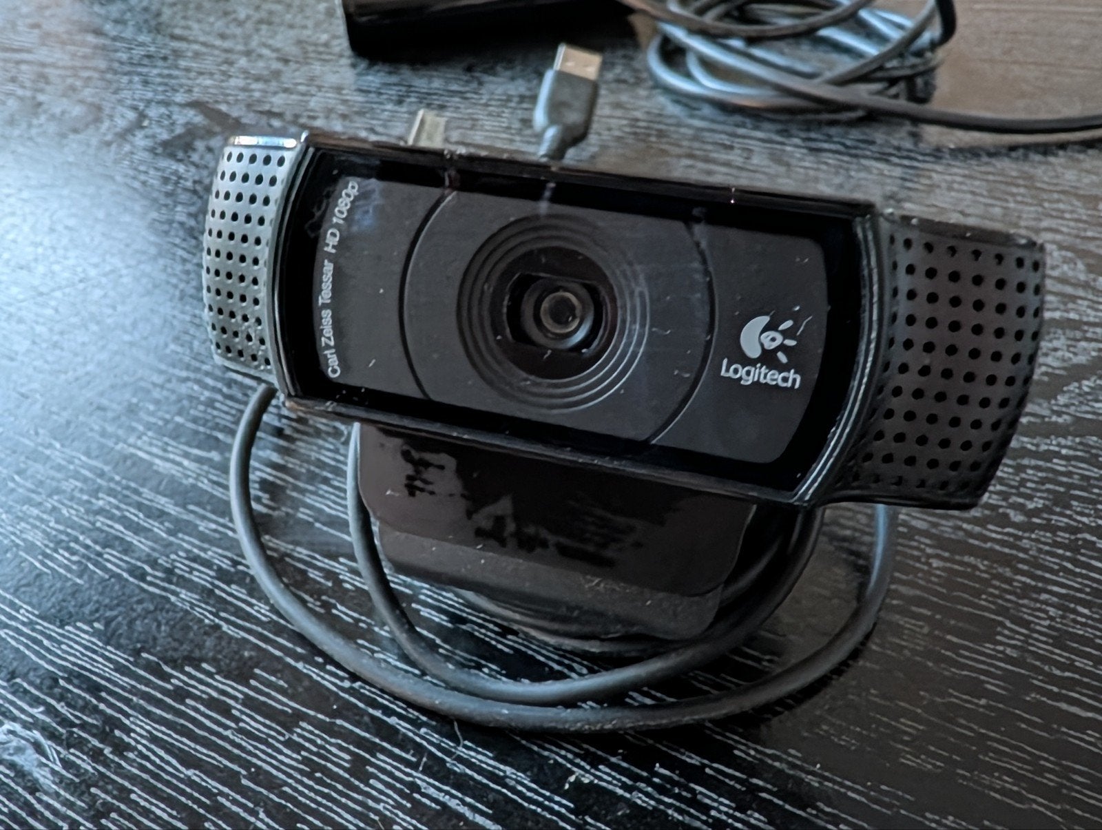 Logitech Webcam C920 - Full HD 1080p, Computers en Software, Ophalen, Gebruikt, Monitorclip, Logitech