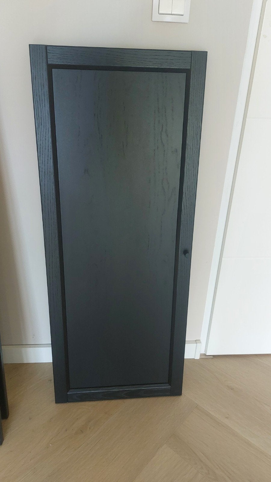 8x IKEA Oxberg deur zwart eiken, Ophalen