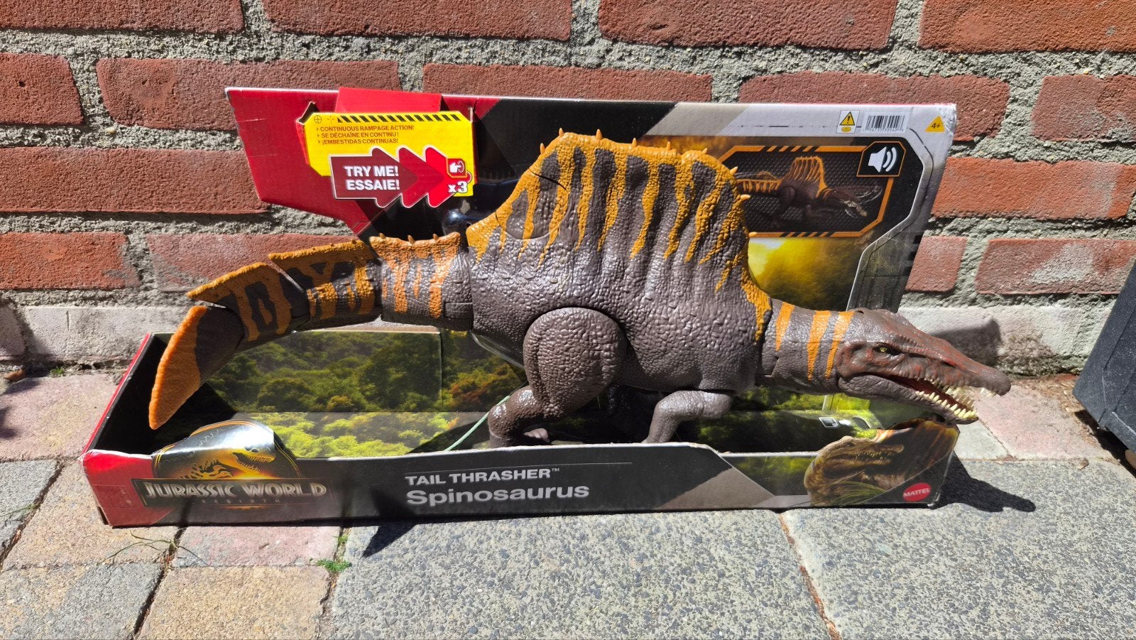 Jurassic World Spinosaurus, Ophalen, Zo goed als nieuw, Jongen of Meisje