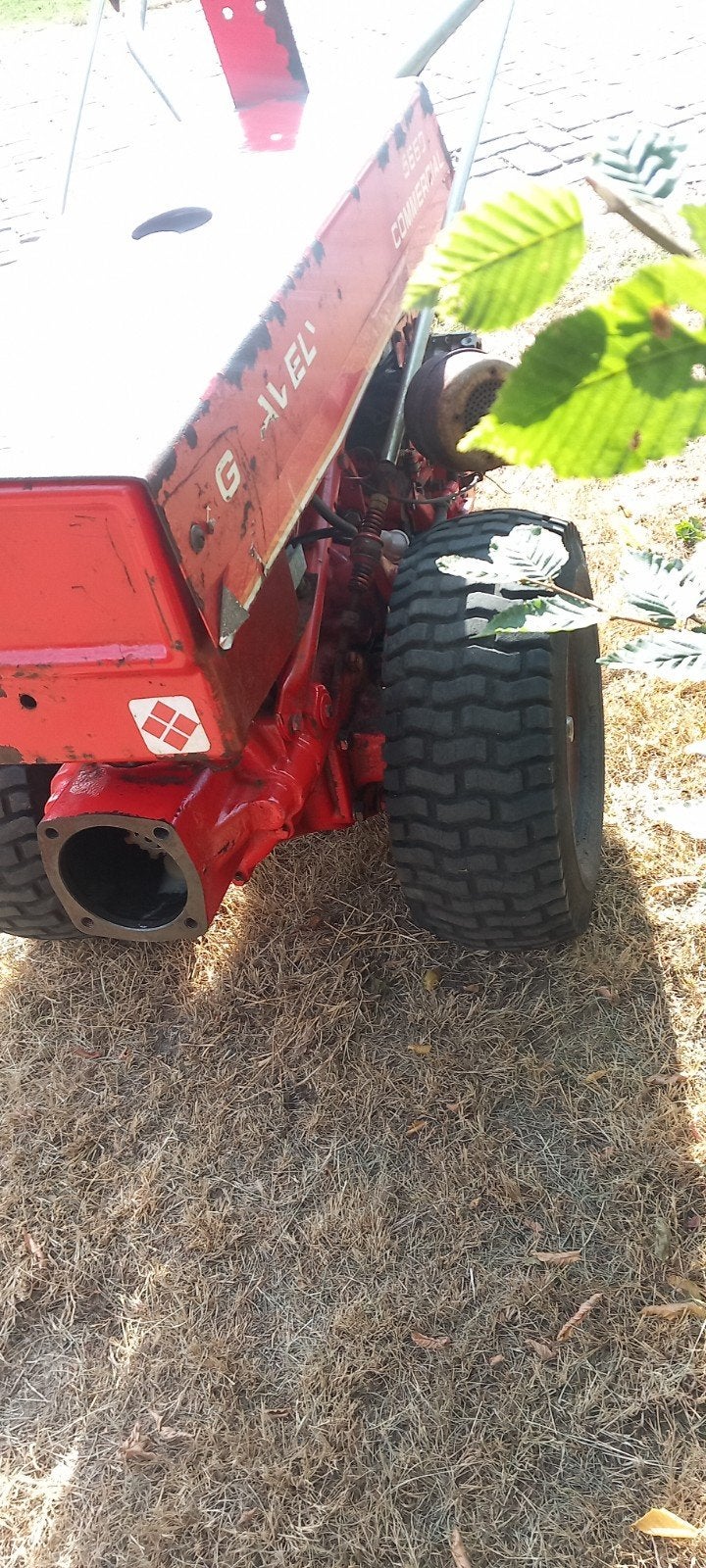 Gravely 5660 tuintrekker, Ophalen, Cirkelmaaier, Gebruikt, Gravely