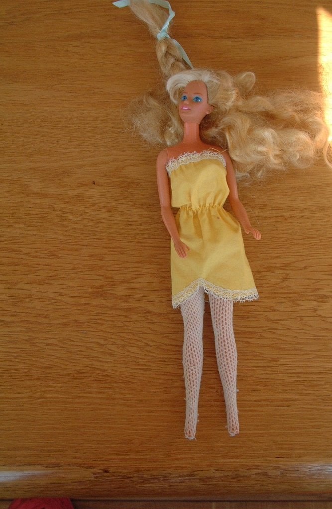 vintage pop mattel barbie nr.1, Ophalen of Verzenden, Gebruikt, Pop
