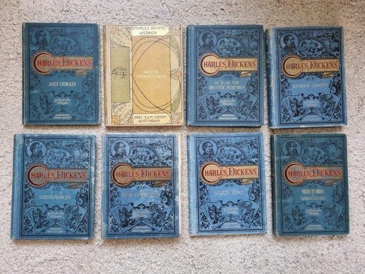 David Copperfield 8 boeken, Ophalen of Verzenden
