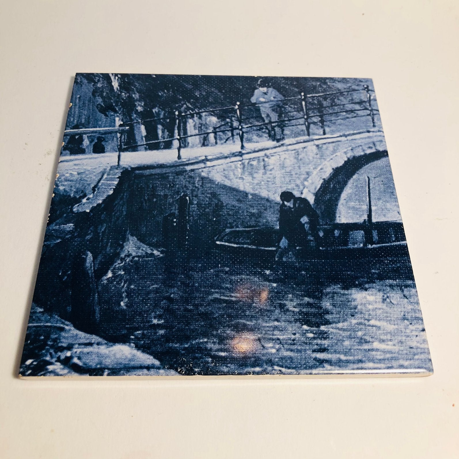 Prachtige Mosa Holland tegel, met print van Dirk Harting, Ophalen of Verzenden