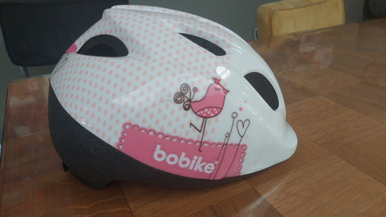 Bobike fietshelm voor kinderen, Fietsen en Brommers, Gebruikt, Meisje, Overige maten, Ophalen of Verzenden
