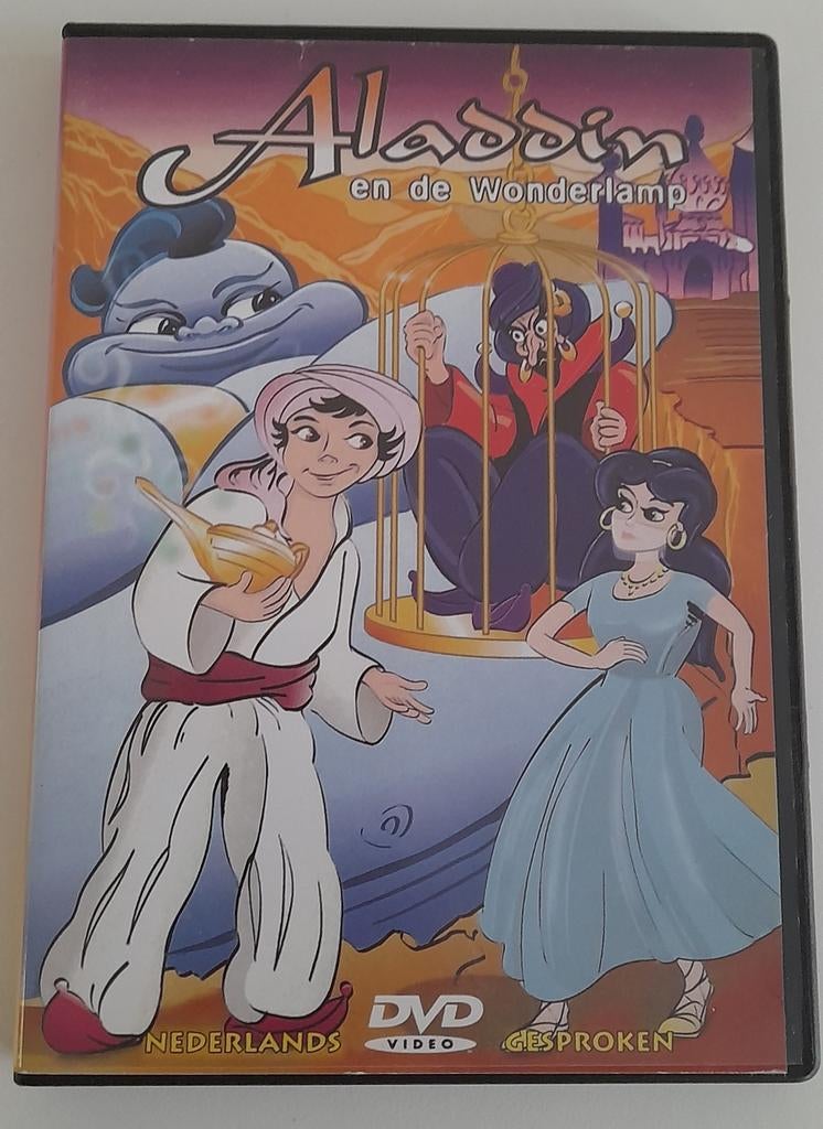 Aladdin en de Wonderlamp DVD, Alle leeftijden, Ophalen of Verzenden, Gebruikt