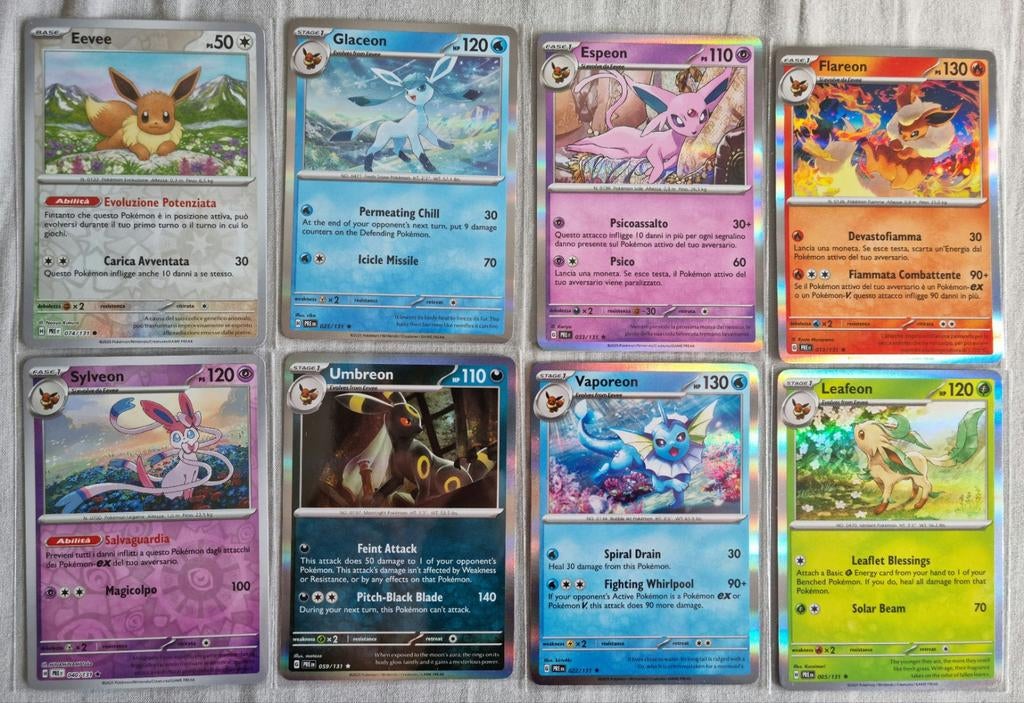 Eevee + Evolutions, Ophalen of Verzenden, Nieuw, Meerdere kaarten, Foil