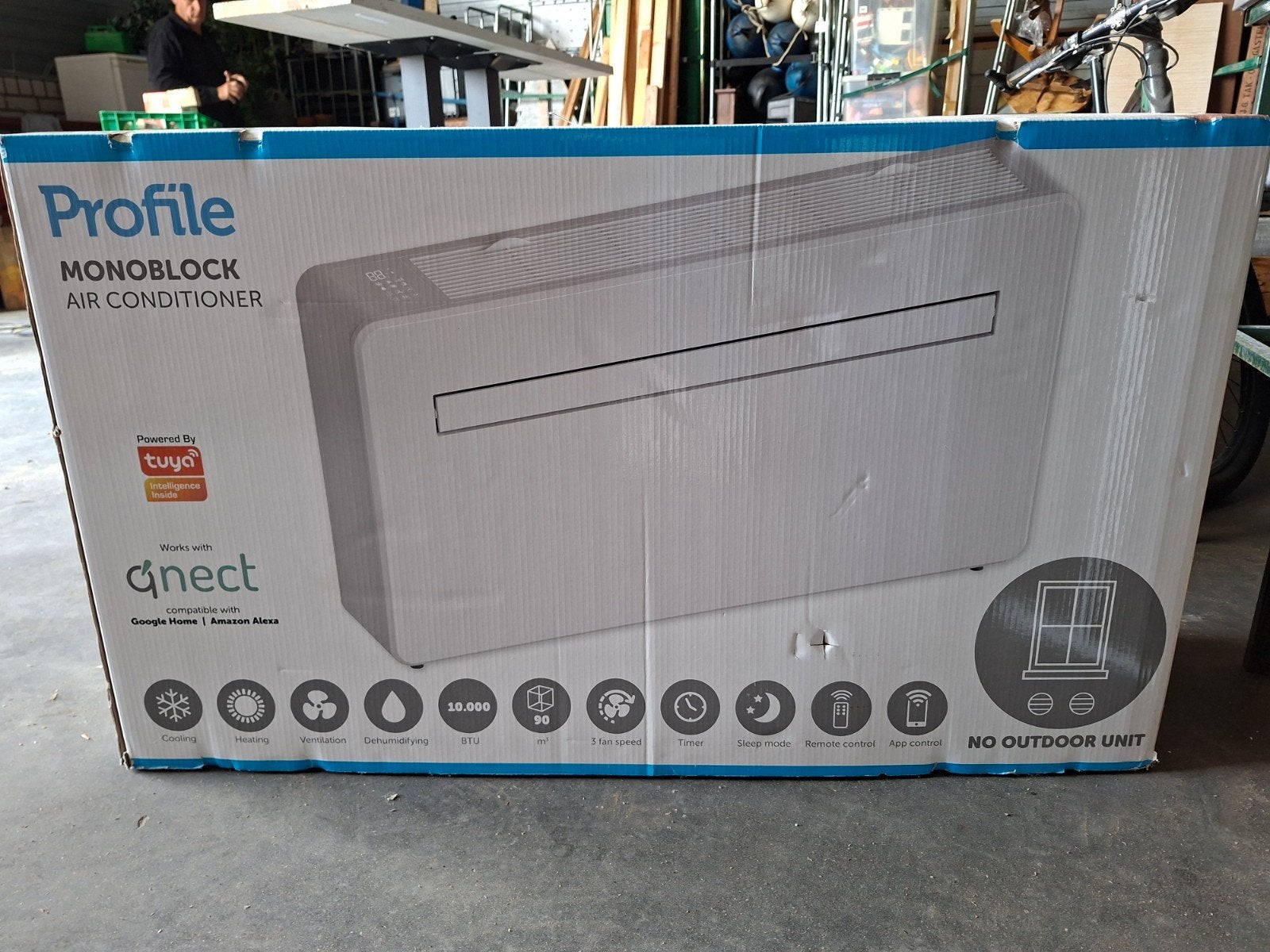 Profile Monoblock Airconditioner - Nieuw in doos, Witgoed en Apparatuur, Ophalen, Koelen en Ontvochtigen, Timer, Nieuw
