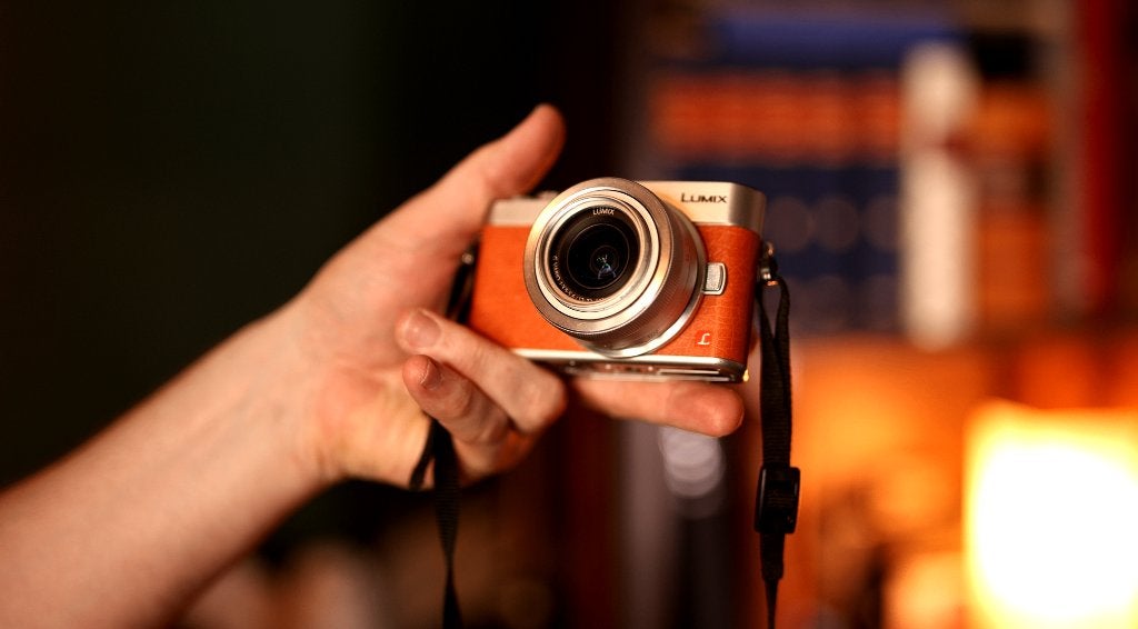 Panasonic Lumix GF9, Audio, Tv en Foto, Fotocamera's Digitaal, Ophalen, Gebruikt, Compact, 16 Megapixel